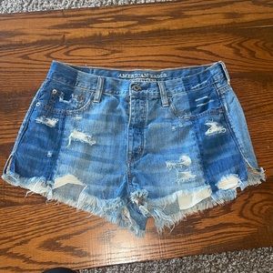 American eagle jean shorts